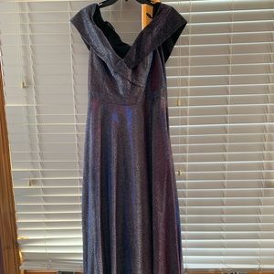 Sparkly XSCAPE evening gown dress
